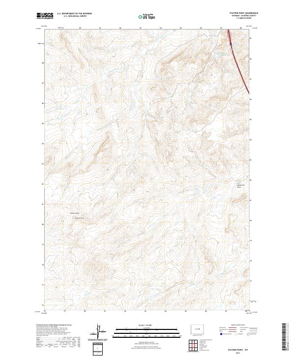 Statzer Point topographic map thumbnail