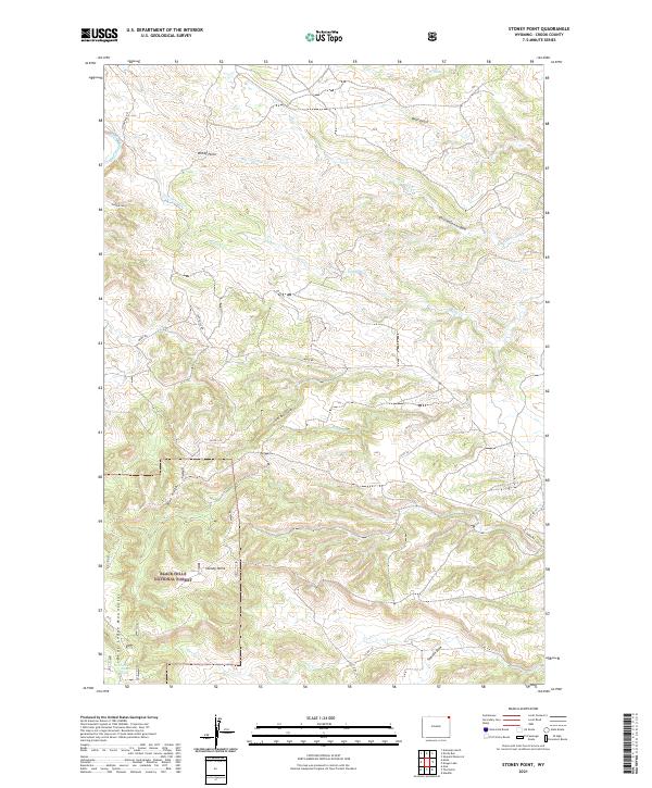 Stoney Point topographic map thumbnail