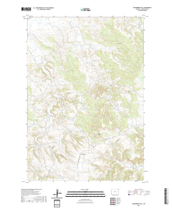 Strawberry Hill topographic map thumbnail