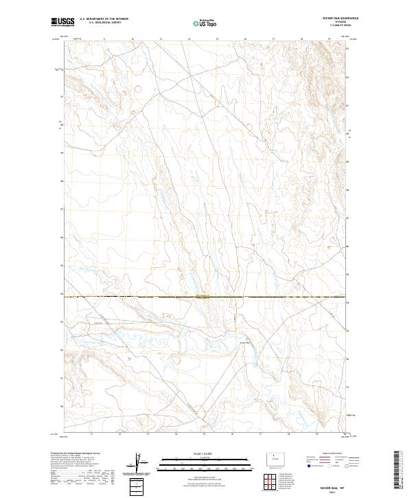 Sucker Dam 2021 topographic map thumbnail