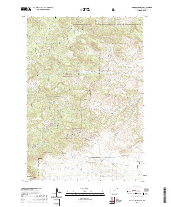 Sugarloaf Mountain topographic map thumbnail