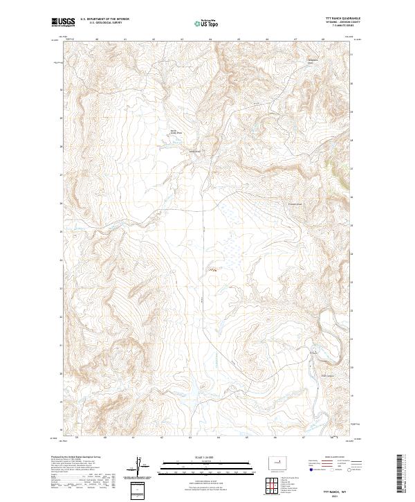TTT Ranch topographic map thumbnail