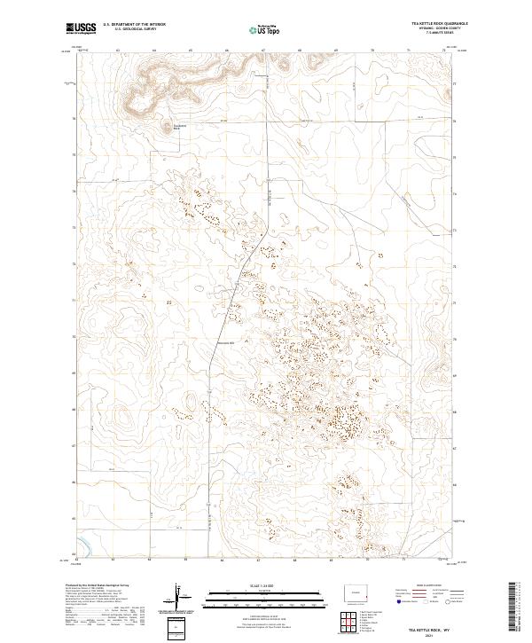 Tea Kettle Rock topographic map thumbnail