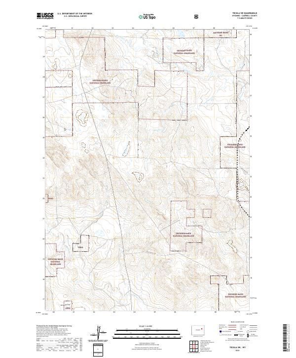 Teckla SW 2021 topographic map thumbnail