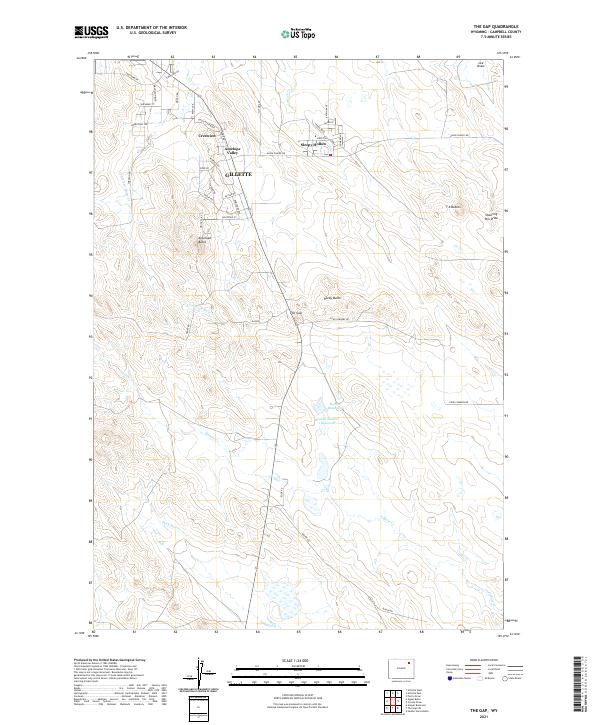 The Gap topographic map thumbnail