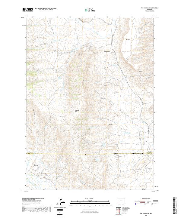 The Hogsback topographic map thumbnail