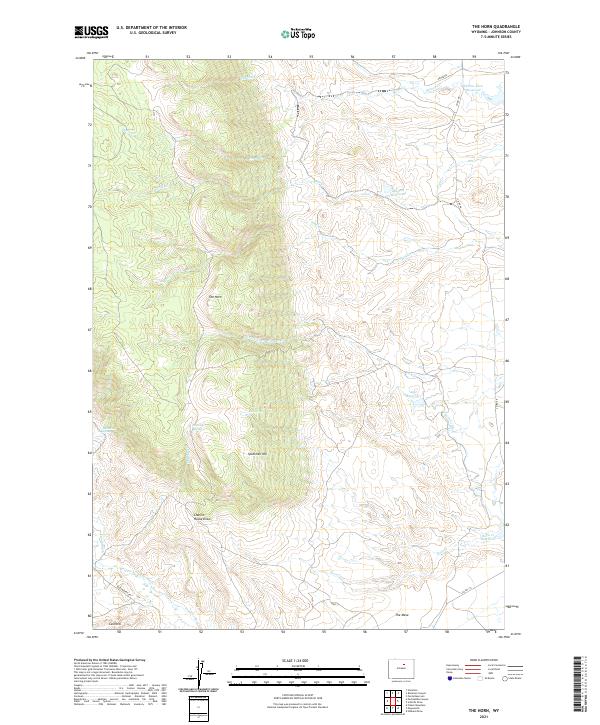 The Horn 2021 topographic map thumbnail