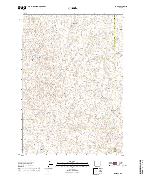 The Nipple 2021 topographic map thumbnail