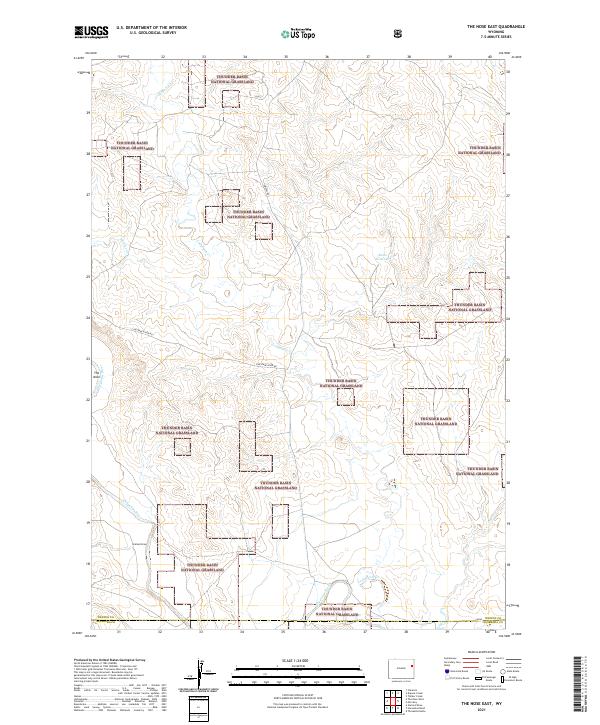 The Nose East topographic map thumbnail