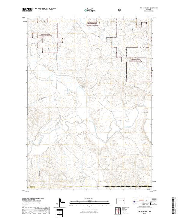 The Nose West topographic map thumbnail