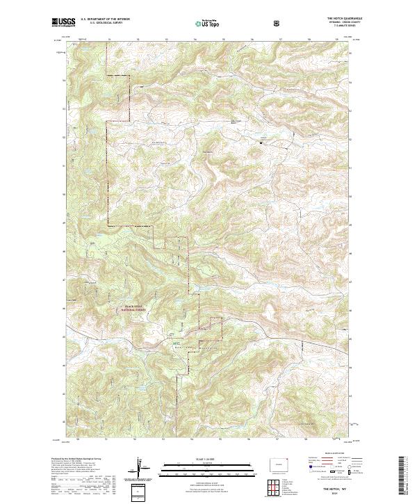 The Notch topographic map thumbnail