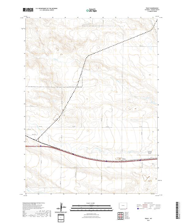 Tracy topographic map thumbnail