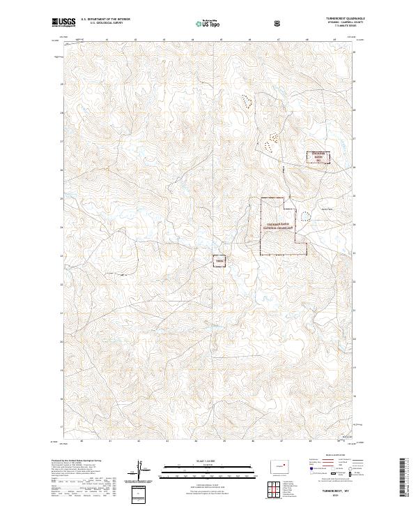 Turnercrest topographic map thumbnail