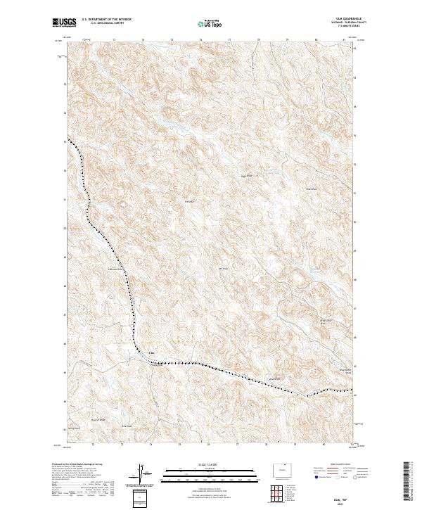 Ulm topographic map thumbnail