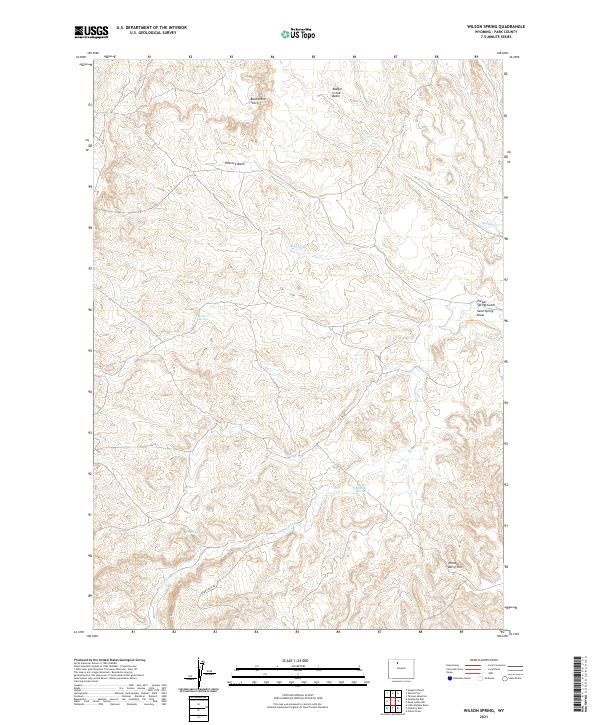 Wilson Spring 2021 topographic map thumbnail