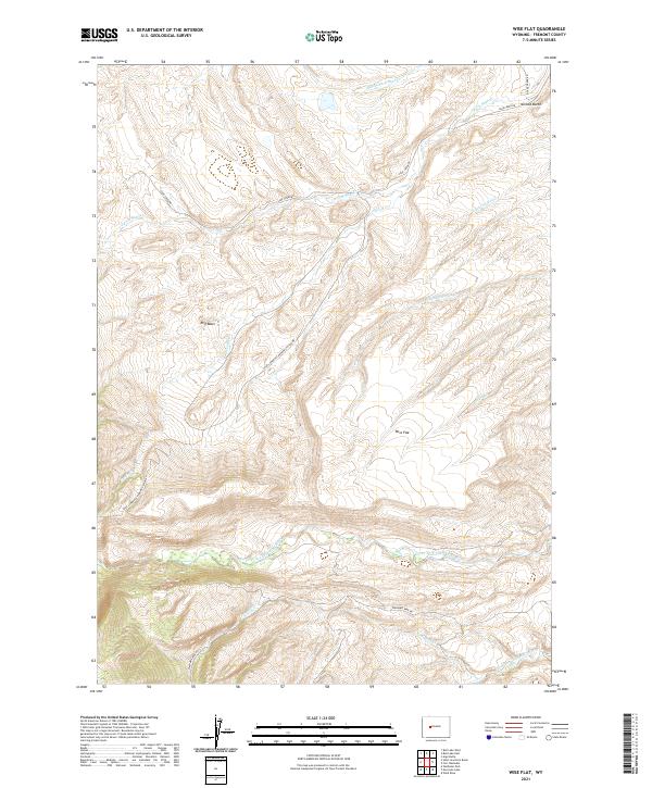 Wise Flat topographic map thumbnail