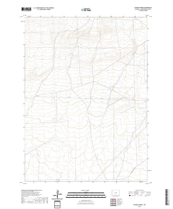 Chicken Spring topographic map thumbnail
