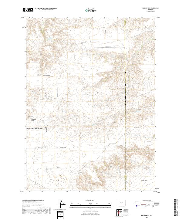 Eagles Nest 2021 topographic map thumbnail