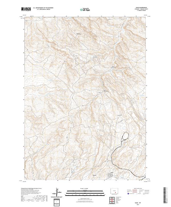 Elmo 2021 topographic map thumbnail