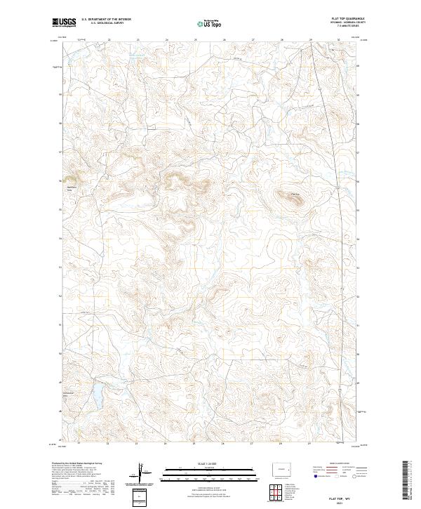 Flat Top topographic map thumbnail
