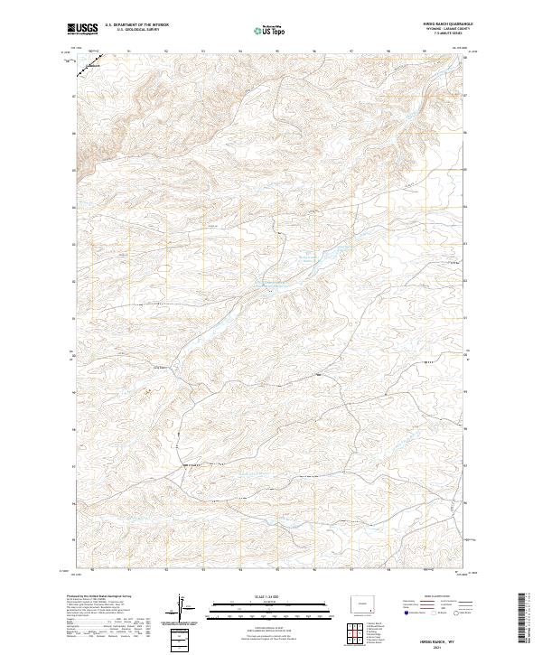 Hirsig Ranch 2021 topographic map thumbnail