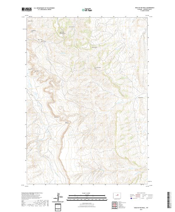 Hole-in-the-Wall topographic map thumbnail