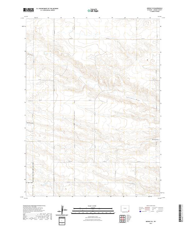 Midway SE topographic map thumbnail
