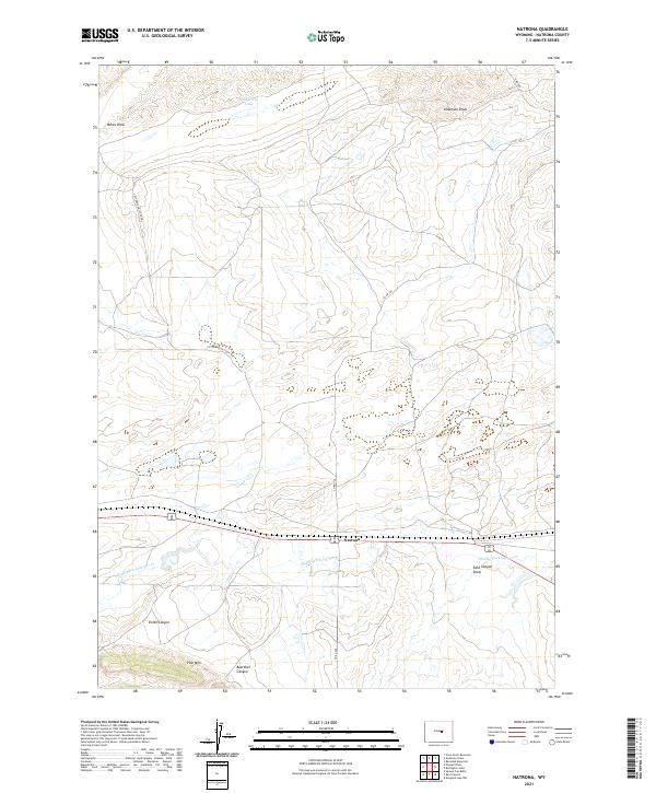 Natrona topographic map thumbnail