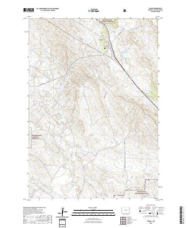 Osage topographic map thumbnail