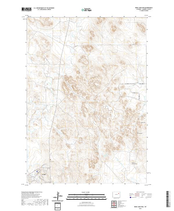 Reno Junction 2021 topographic map thumbnail