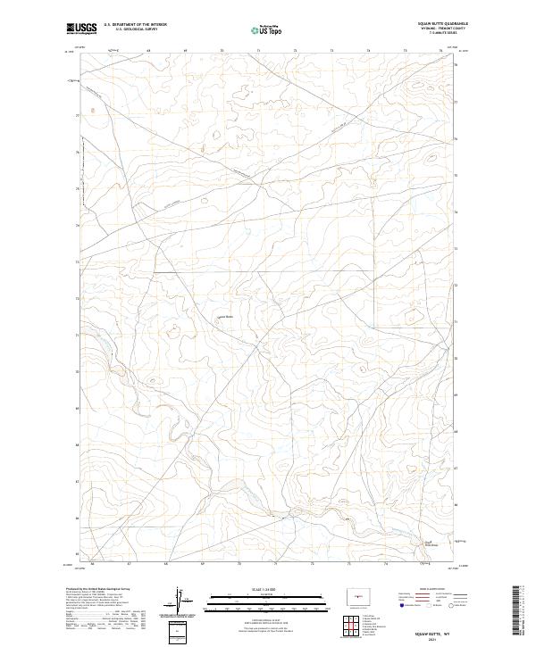 East of Haybarn Hill 2021 topographic map thumbnail