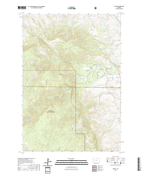 Story 2021 topographic map thumbnail