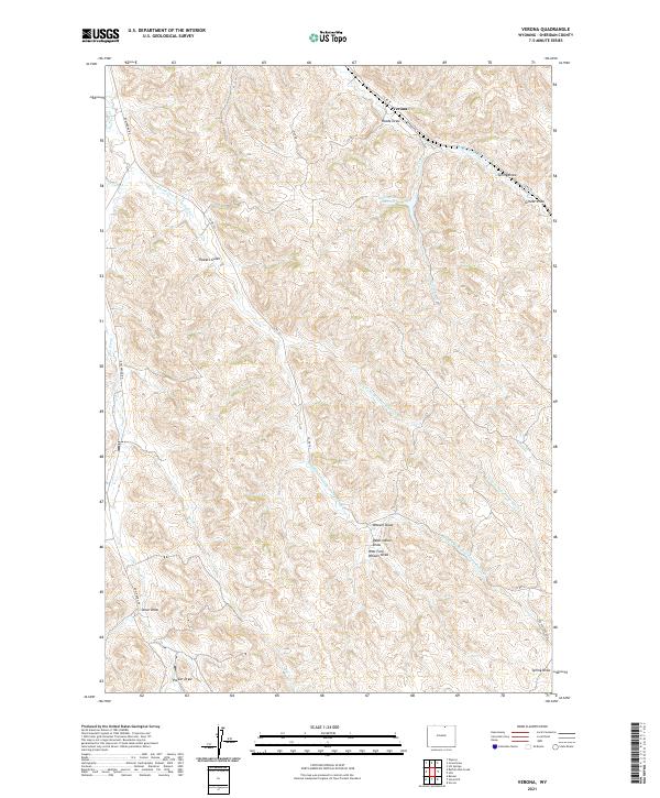 Verona topographic map thumbnail