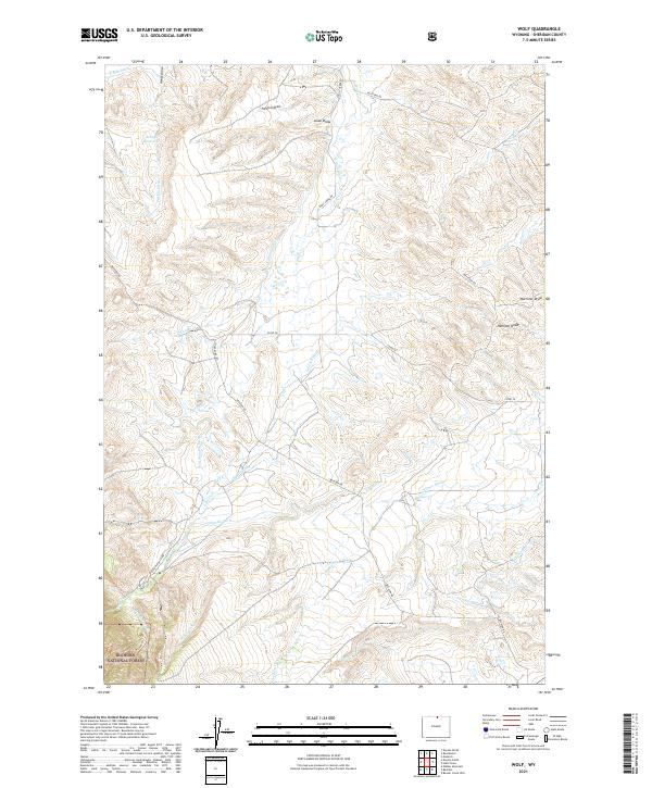 Wolf topographic map thumbnail