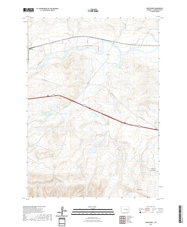 Careyhurst topographic map thumbnail