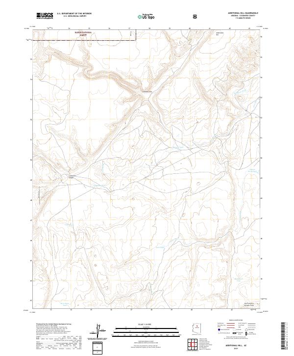 Additional Hill topographic map thumbnail