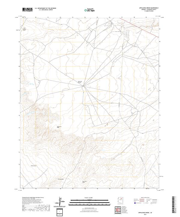 Appaloosa Ridge 2021 topographic map thumbnail