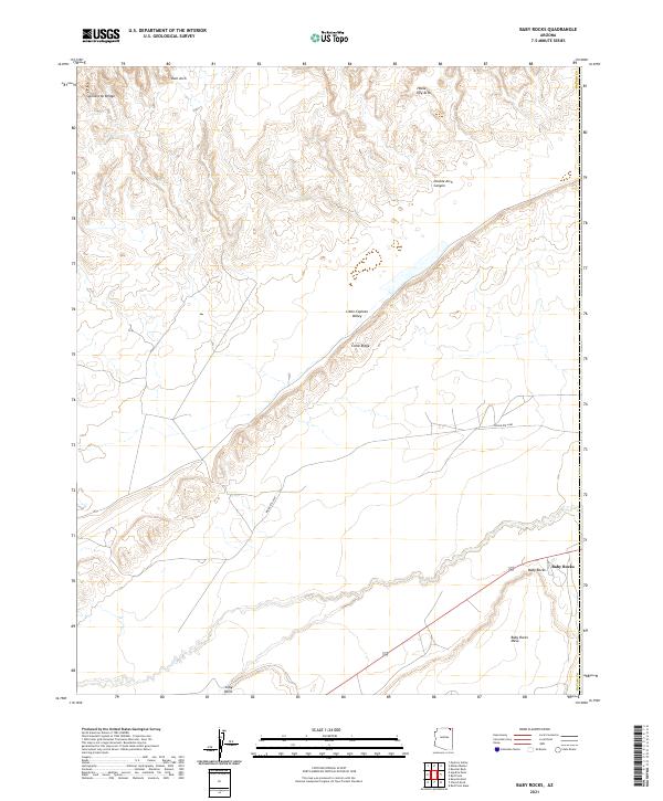 Baby Rocks 2021 topographic map thumbnail