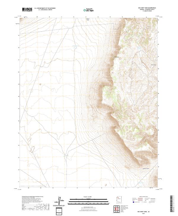 Big Chief Tank topographic map thumbnail