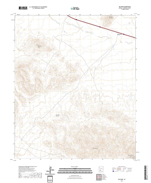 Big Horn topographic map thumbnail