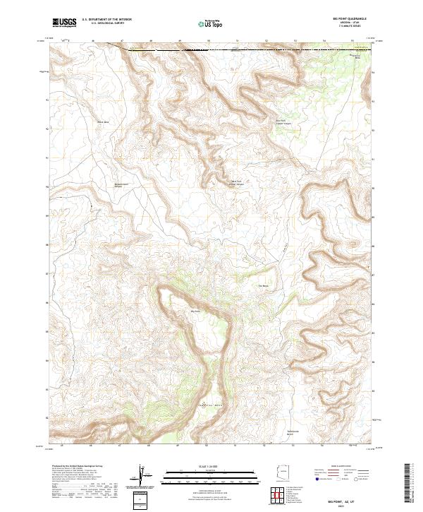 Big Point 2021 topographic map thumbnail