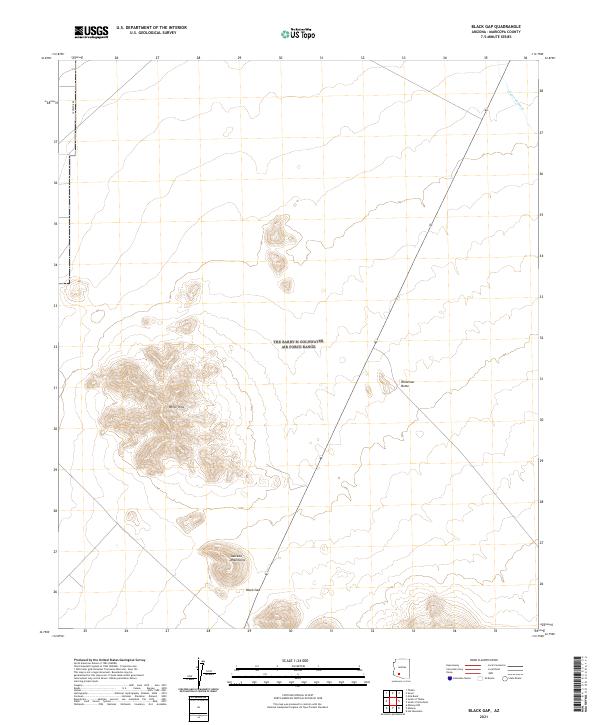 Black Gap topographic map thumbnail