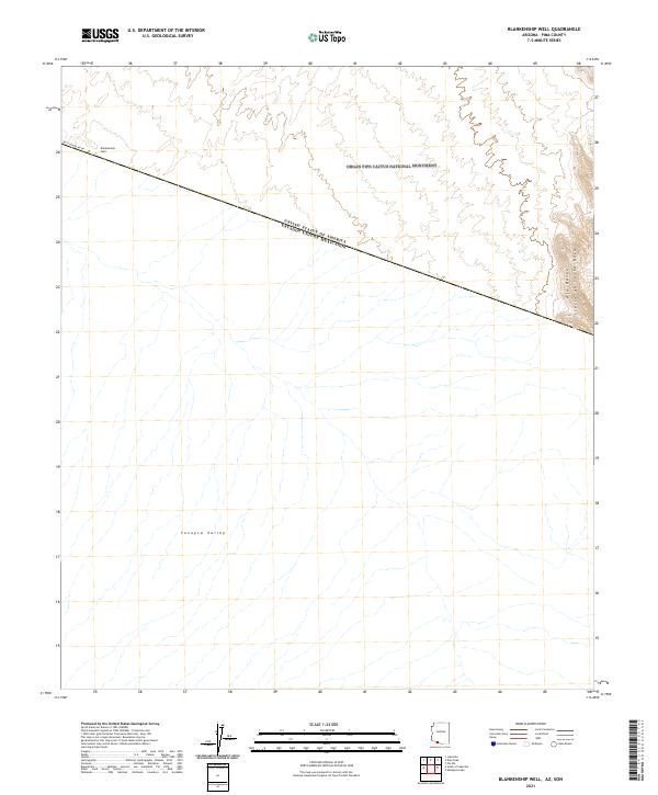 Blankenship Well topographic map thumbnail