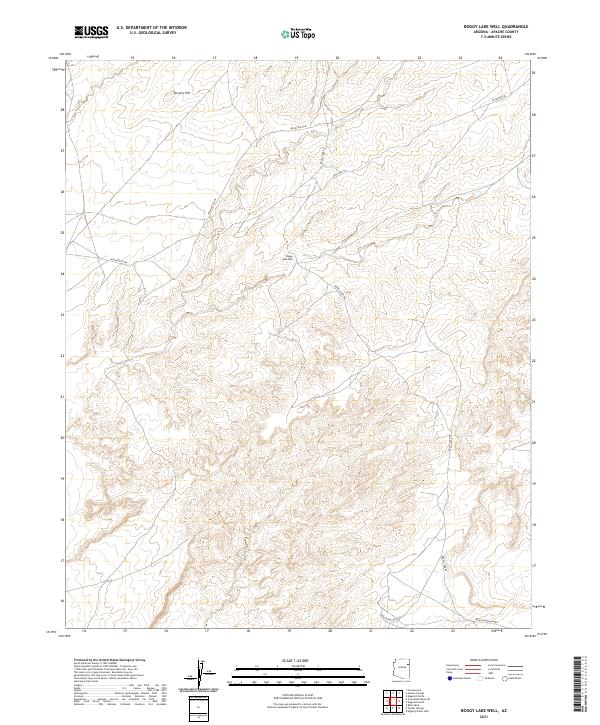 Boggy Lake Well topographic map thumbnail