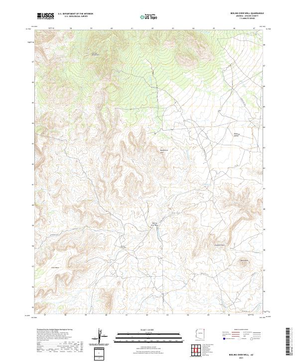 Boiling Over Well topographic map thumbnail