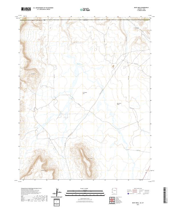 Boot Mesa 2021 topographic map thumbnail
