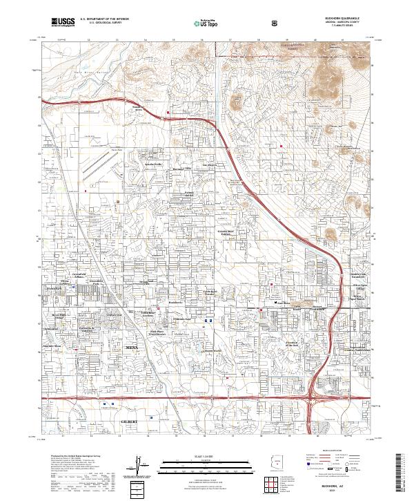 Buckhorn topographic map thumbnail