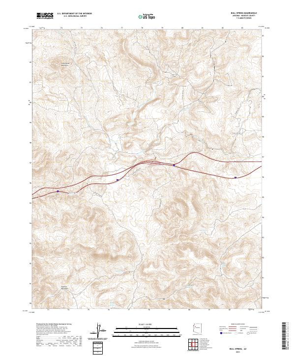 Bull Spring 2021 topographic map thumbnail