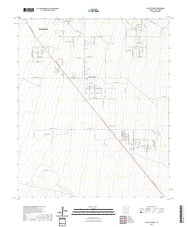 Cactus Forest topographic map thumbnail