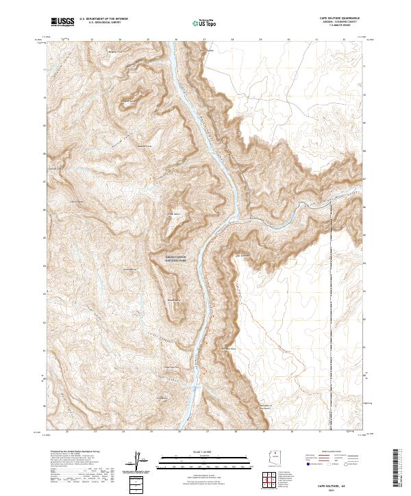 Cape Solitude topographic map thumbnail